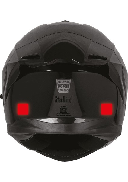 Kırmızı Reflective (Reflektif) 6'lı Kare Sticker Paketi Otomobil Motosiklet Reflektif Parlayan Sticker Etiket Modeli modelleri