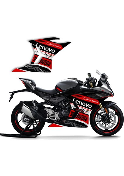 Cf Moto SR450 Lenovo Yan Ön Grenaj Sticker Etiket Model