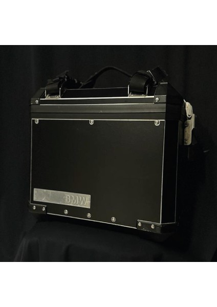 Bmw Alüminyum Yan Çanta 2006-2013 Mat Siyah Kaplama
