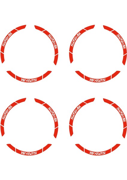 Neon Turuncu Yamaha Yzf R25 Geniş Jant Sticker Etiket Modeli fırsatları