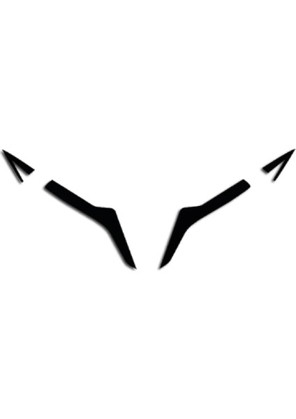 Cfmoto 450SR Ön Kafa Tek Renk Siyah Sticker Etiket Modeli fiyatları