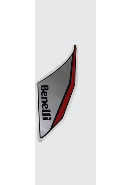 Benelli 125S Ön Yan Sağ Grenaj Orijinal Tasarım Motosiklet Sticker Etiket Modeli