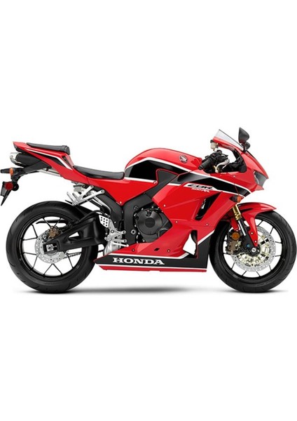 Honda CBR600RR Honda Yazılı Alt Sakal Sticker Etiket Model