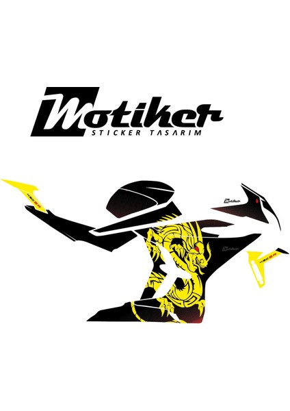 Cfmoto 450SR Dragon Sarı Motosiklet Kaplaması fiyatları