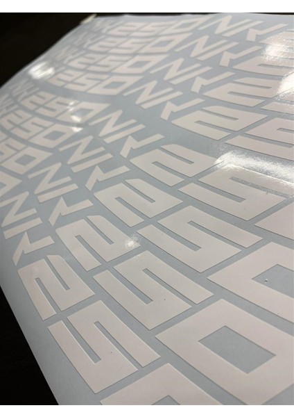 Cf Moto Nk 250 Jant Içi 8 Adet Sticker Beyaz indirimleri
