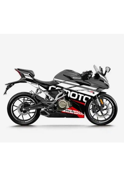 Cf Moto 250SR Pay To Win Sticker Etiket Model