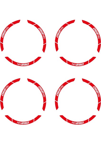 Kırmızı Cf Moto 250 Nk Geniş Jant Sticker Etiket Modeli fırsatları