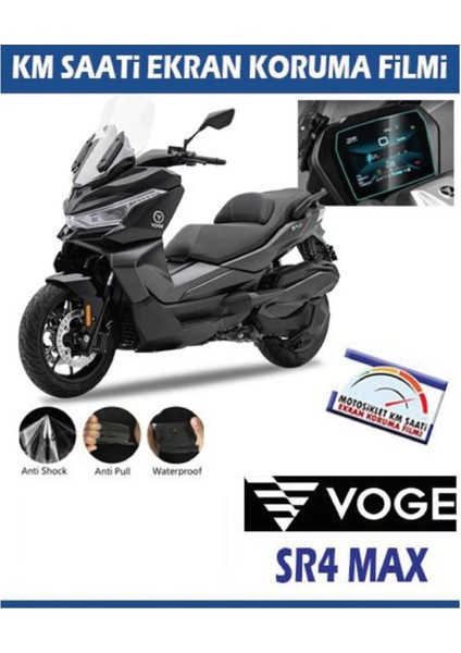 Voge Sr4 Max Motosiklet Ekran Km Koruyucu