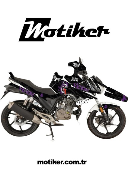 Mondial Drift Mor Venom Parçalı Kaplama Modeli