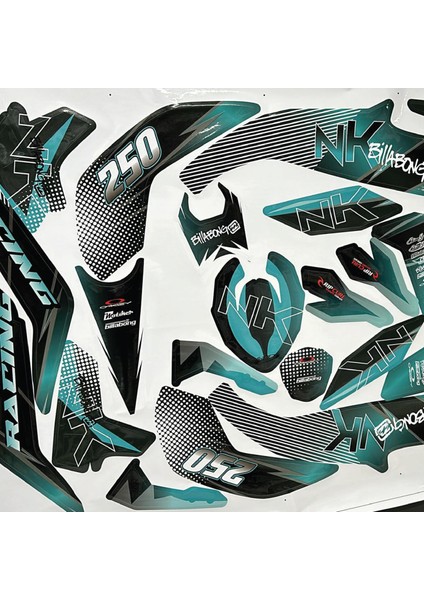 Cf Moto Nk 250 - Racing Desen Parça Takım Sticker M1 indirimleri