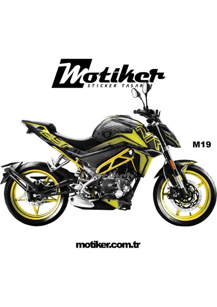 Cf Moto NK250 Adventure Parça Sticker Etiket Kaplama Modeli