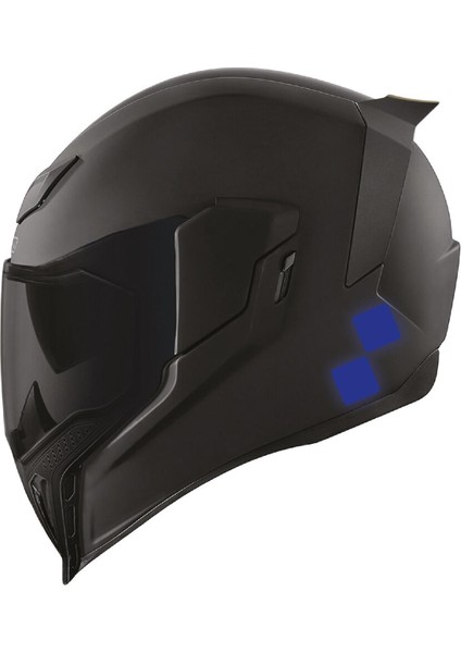 Mavi Reflective (Reflektif) 6'lı Kare Sticker Paketi Otomobil Motosiklet Reflektif Parlayan Sticker Etiket Modeli fırsatları