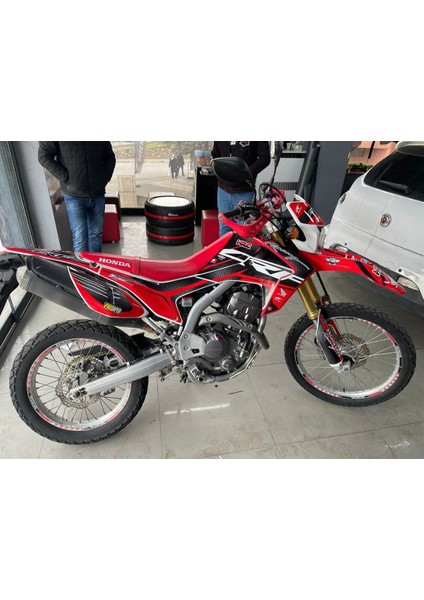Honda Crf 250 L Karbon Kırmızı Racing Tasarım Sticker Etiket Modeli fırsatları