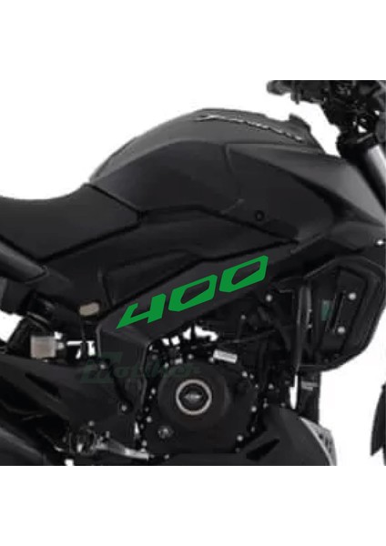 Bajaj Dominar Yeşil 400 Yazı Sticker Etiket Modeli modelleri