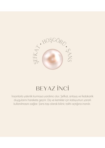 Sümer Siyah & Beyaz Inci Kolye