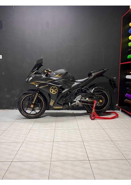 R25 2018 Orjinal Tasarım Takım Sticker Mat Gold Modeli fiyatları