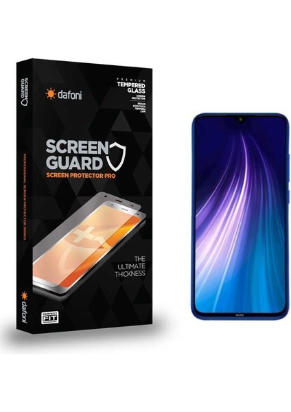 Xiaomi Redmi Note 8 Tempered Glass Premium Cam Ekran Koruyucu