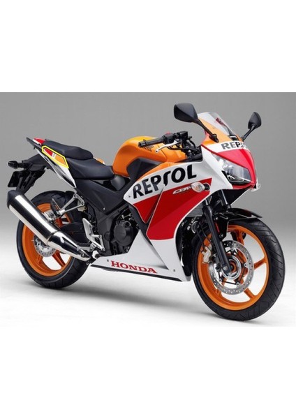 Honda CBR250R 2014 Repsol Sol Arka Kuyruk Üstü Sticker fiyatları