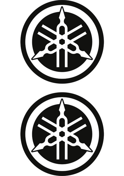 Beyaz Koruma Takozu Damla Sticker Modeli