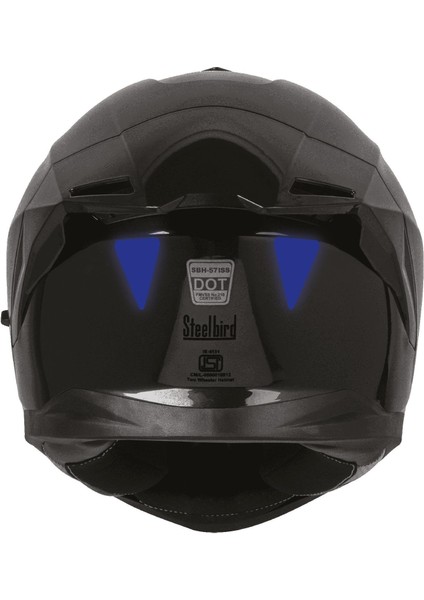 Mavi Reflective (Reflektif) 3'lü Üçgen Sticker Paketi Otomobil Motosiklet Reflektif Parlayan Sticker Etiket Modeli modelleri