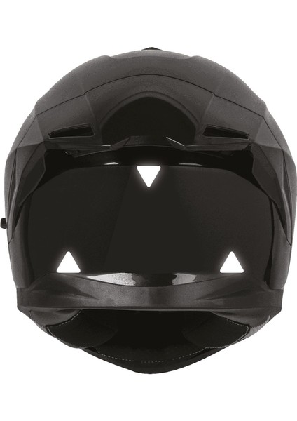 Beyaz Reflective (Reflektif) 9'lu Üçgen Sticker Paketi Otomobil Motosiklet Reflektif Parlayan Sticker Etiket Modeli modelleri