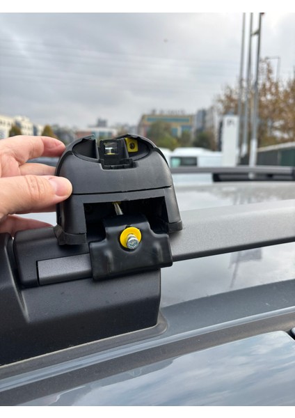 Dacia Yeni Duster Ara Atkısı Tavan Sistemleri 2024- Sonrası Gri Paw Pro 2