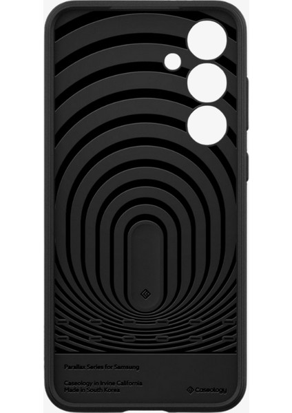 Caseology Galaxy S24 Fe Kılıf Parallax Matte Black - ACS08629