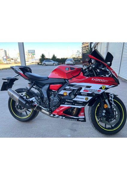 Yamaha Yzf R7 Ferrari Tasarım Parçalı Ful Kaplama indirimleri