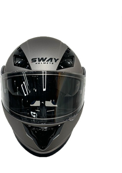 Sw 926 Titanyum Gri Motosiklet Kask