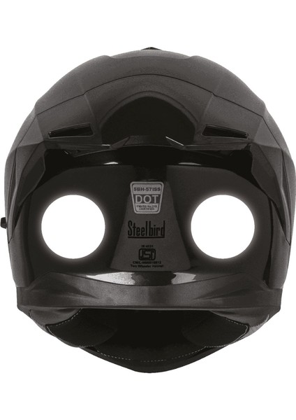 Beyaz Reflective (Reflektif) 2'li Yuvarlak Sticker Paketi Otomobil Motosiklet Reflektif Parlayan Sticker Etiket Modeli modelleri