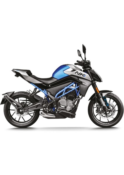 Cf Moto NK250 Ön Çamurluk Sağ Sol Mavi Duman Renk Sticker Etiket Kaplama Modeli 2019-2024 fiyatları