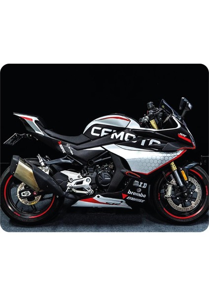 Cfmoto 450SR Kaplama Motosiklet Sticker Etiket Modeli Honeycomb