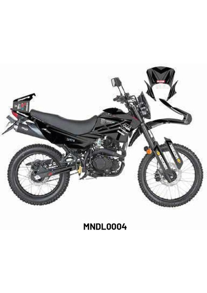 Mondial X-Treme "motorex" Tasarım Motosiklet Sticker Etiket Modeli