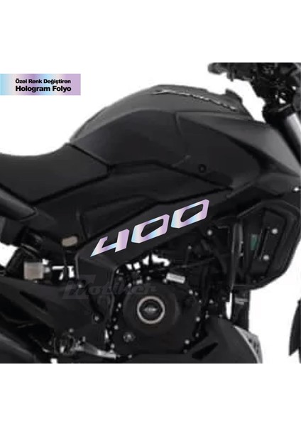 Bajaj Dominar Hologram 400 Yazı Sticker Etiket Modeli modelleri