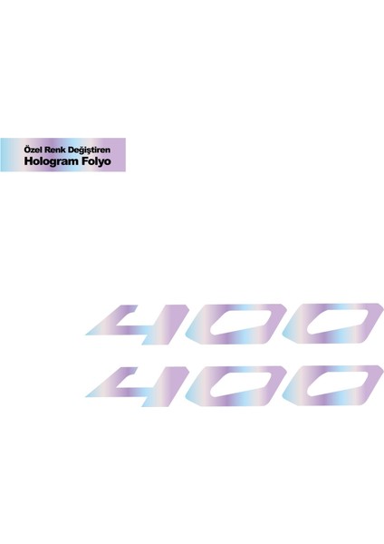 Bajaj Dominar Hologram 400 Yazı Sticker Etiket Modeli indirimleri