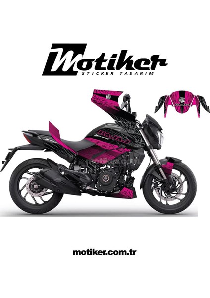 Dominar Purple Cloud Sticker Etiket Kaplama Model