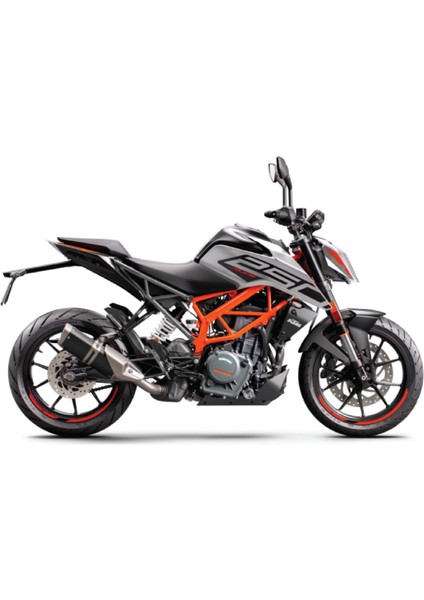 Ktm Duke 250 2022-2024 Orijinal Tasarım Takım Sticker Etiket Modeli