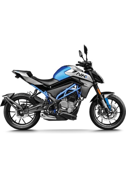 Cf Moto NK250 Ön Çamurluk Sağ Sol Mavi Renk Sticker Etiket Kaplama Modeli 2019-2024 fiyatları