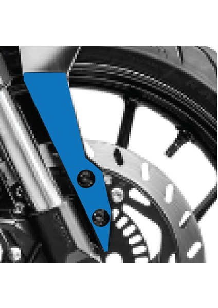 Cf Moto NK250 Ön Çamurluk Sağ Sol Mavi Renk Sticker Etiket Kaplama Modeli 2019-2024 modelleri