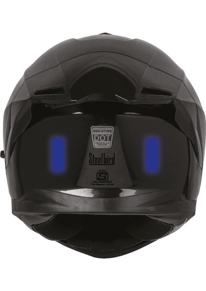 Mavi Reflective (Reflektif) 6'lı Dikdörtgen Sticker Paketi Otomobil Motosiklet Reflektif Parlayan Sticker Etiket Modeli modelleri