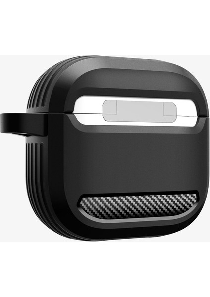 Airpods (4. Nesil) Kılıf Rugged Armor Matte Black - ACS08642