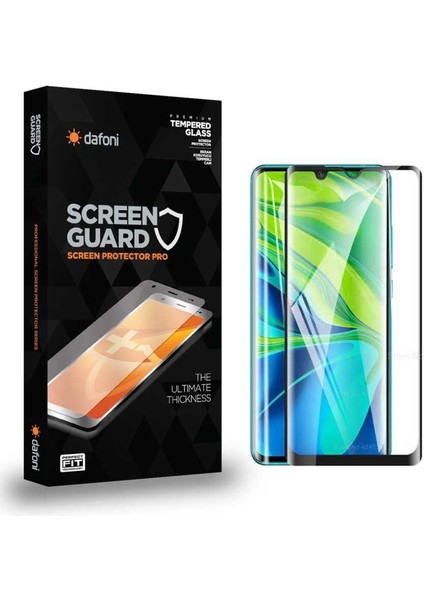 Xiaomi Mi Note 10 Lite Tempered Glass Premium Curve Cam Ekran Koruyucu