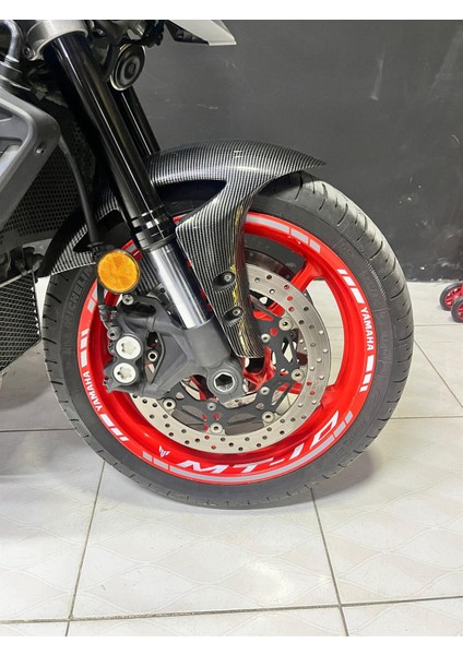 MT10 Jant Sticker Etiket Model