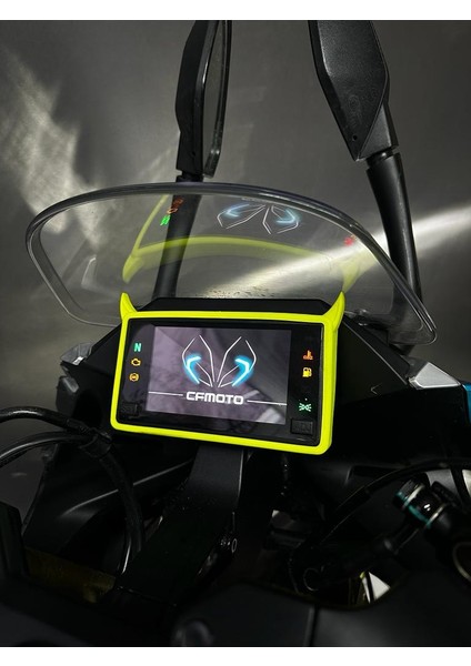 Cf Moto NK250 ve SR250 2023-2024 Uyumlu Km Koruyucu Kılıf Sarı fırsatları