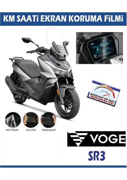 Voge Sr3 Motosiklet Ekran Km Koruyucu