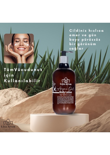 Argan Yağlı Vücut Losyonu - 500 ml