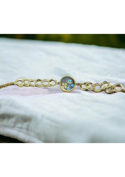 Gold Kanuslu Bileklik