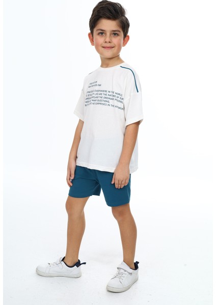 Erkek Çocuk Baskılı Şortlu Takım fiyatları