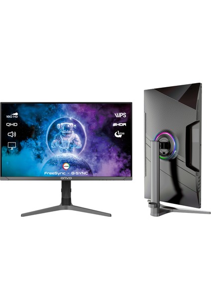 OV32MNT301GQ 32'' Fast IPS 180 Hz 1ms Qhd Freesync - G Sync Oyun Monitörü