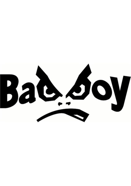 Bad Boy Oto Sticker Siyah 20*9 cm